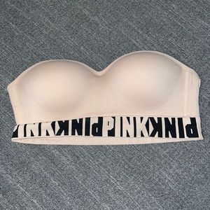 Strapless bra